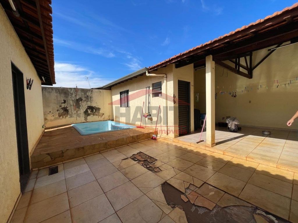 Piscina da casa no Jardim Casagrande